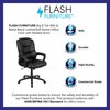 Flash Furniture Black Big & Tall Leather Chair CX-1179H-BK-GG